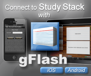 Connect StudyStack with gFlash